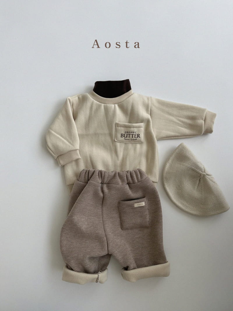 Aosta - Korean Children Fashion - #kidzfashiontrend - Butter Sweatshirt - 4