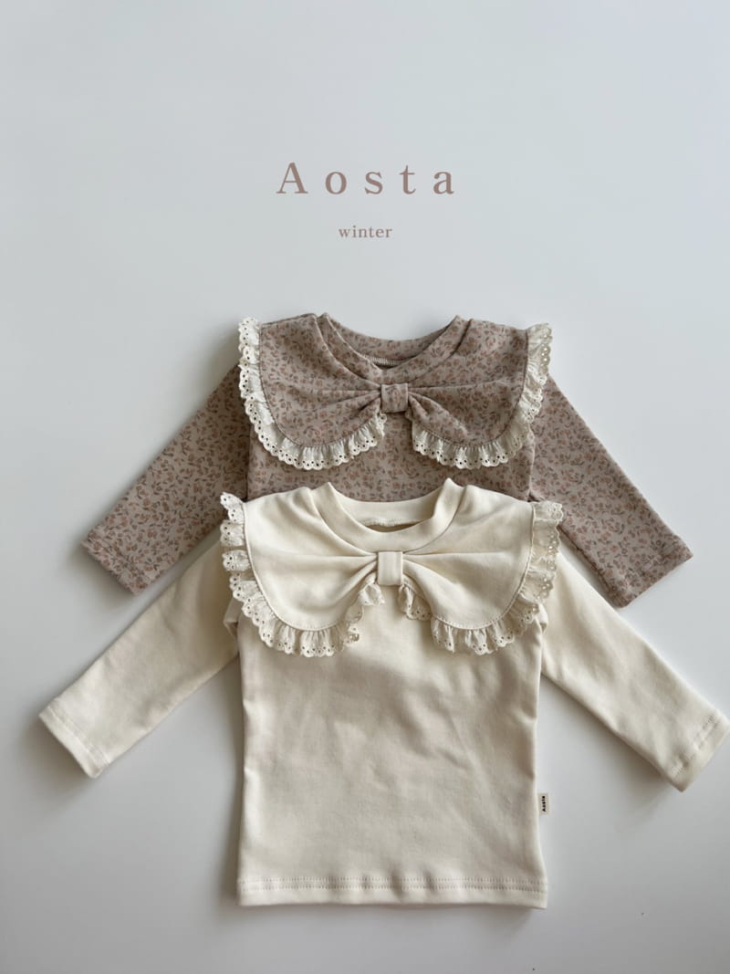Aosta - Korean Children Fashion - #childofig - Peach Blouse