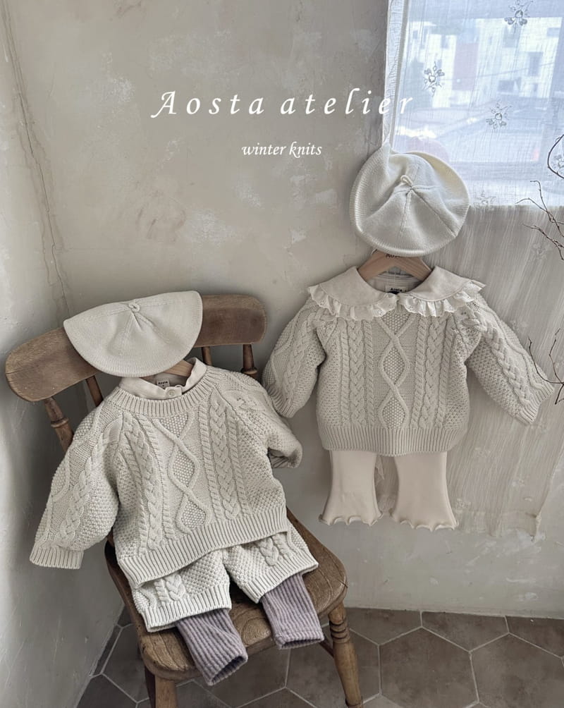 Aosta - Korean Children Fashion - #childofig - Knit Pullover - 6