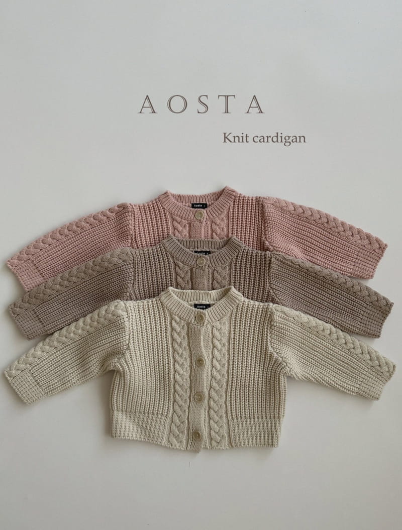 Aosta - Korean Children Fashion - #childofig - Knit Cardigan