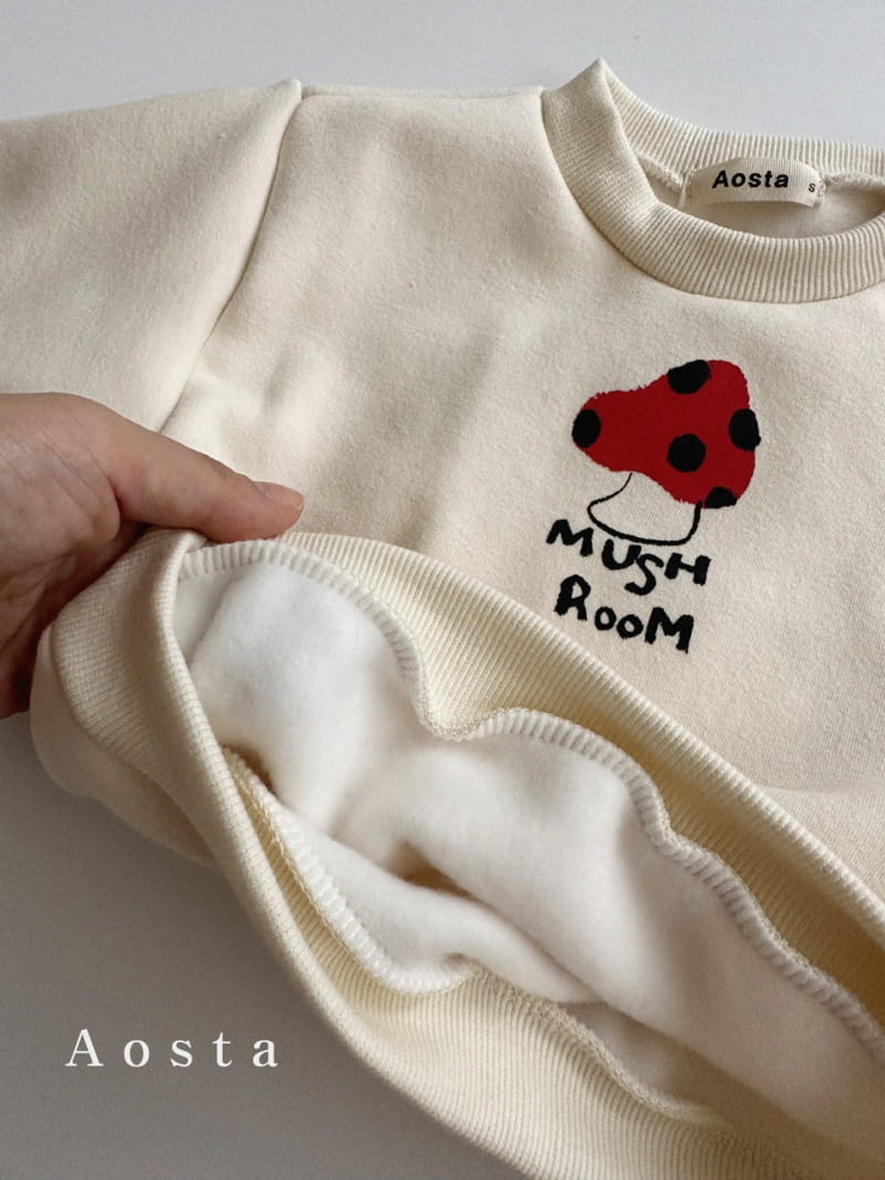 Aosta - Korean Children Fashion - #childofig - Mushroom Sweatshirt - 4
