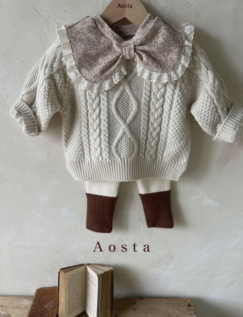 Aosta - Korean Children Fashion - #childrensboutique - Knit Pullover - 7