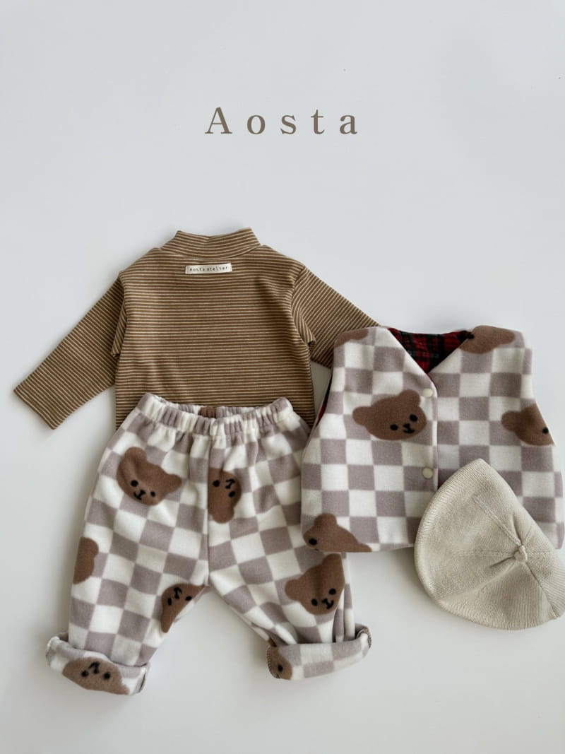 Aosta - Korean Children Fashion - #childrensboutique - Cloud Reversible Vest - 11