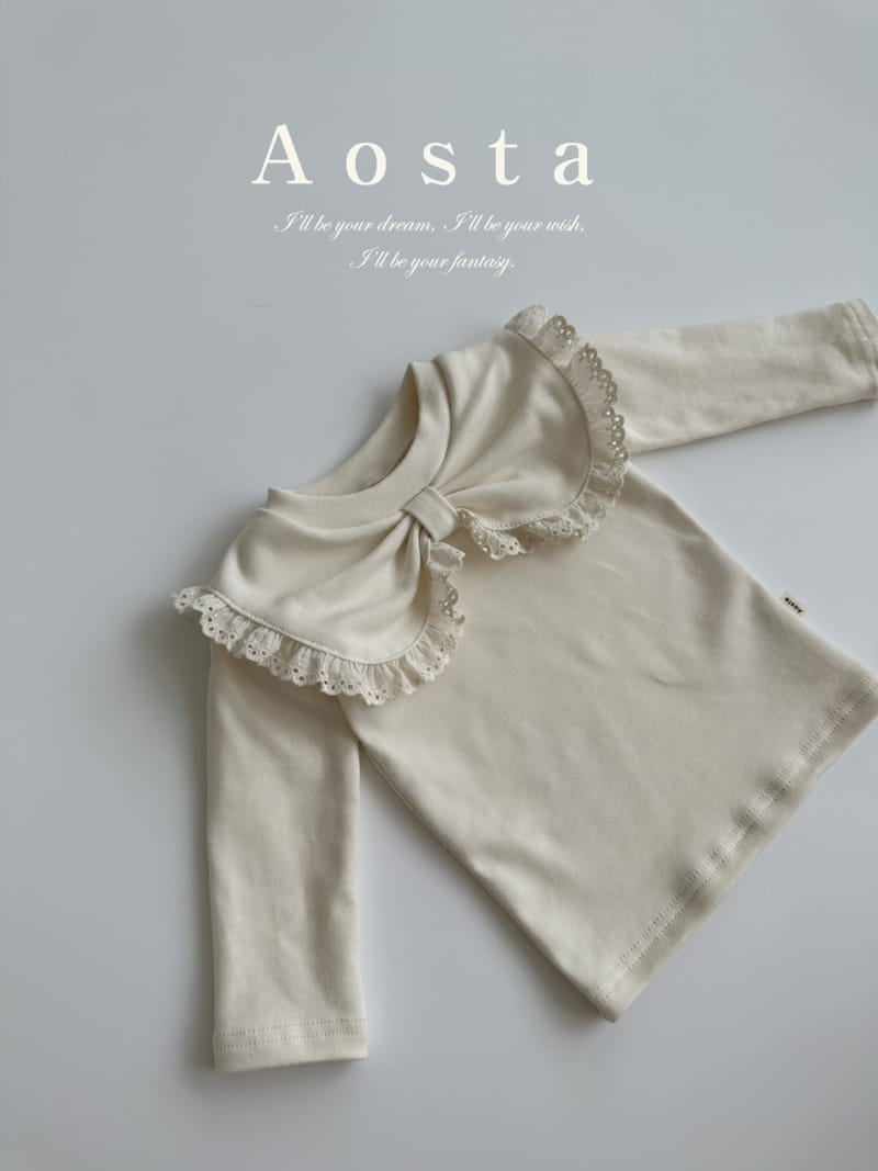 Aosta - Korean Children Fashion - #designkidswear - Peach Blouse - 3