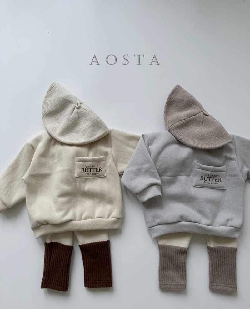 Aosta - Korean Children Fashion - #designkidswear - Butter Sweatshirt - 12