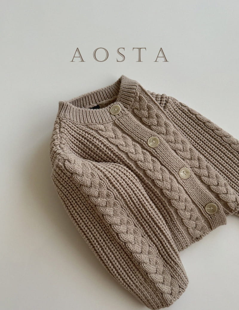 Aosta - Korean Children Fashion - #designkidswear - Knit Cardigan - 3
