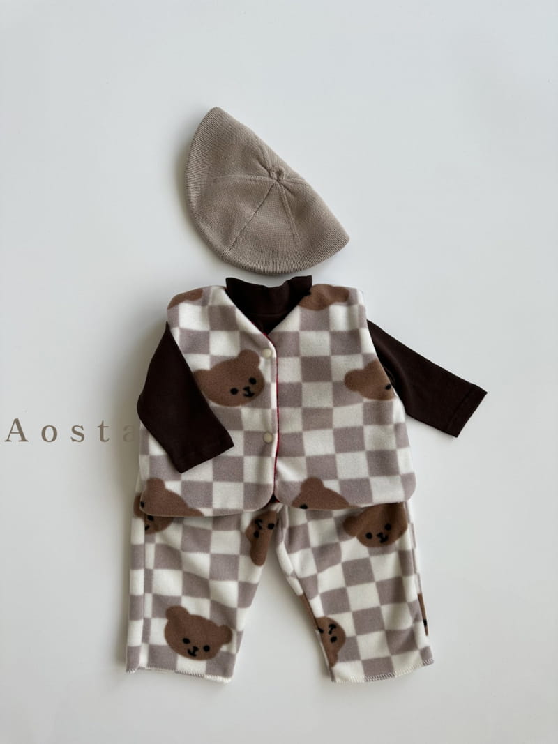 Aosta - Korean Children Fashion - #designkidswear - Cloud Reversible Vest - 12