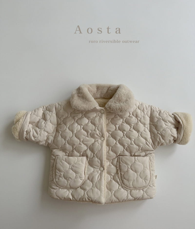 Aosta - Korean Children Fashion - #discoveringself - Lolo Reversible Jacket - 3
