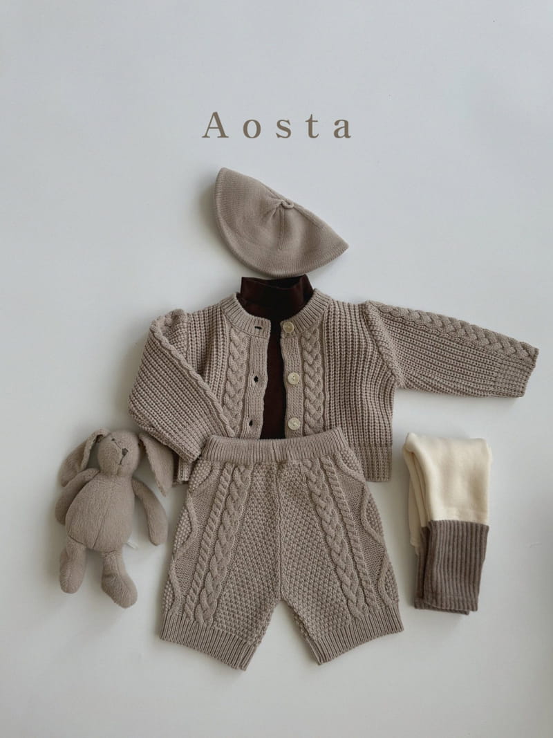 Aosta - Korean Children Fashion - #designkidswear - Knit Cardigan - 4