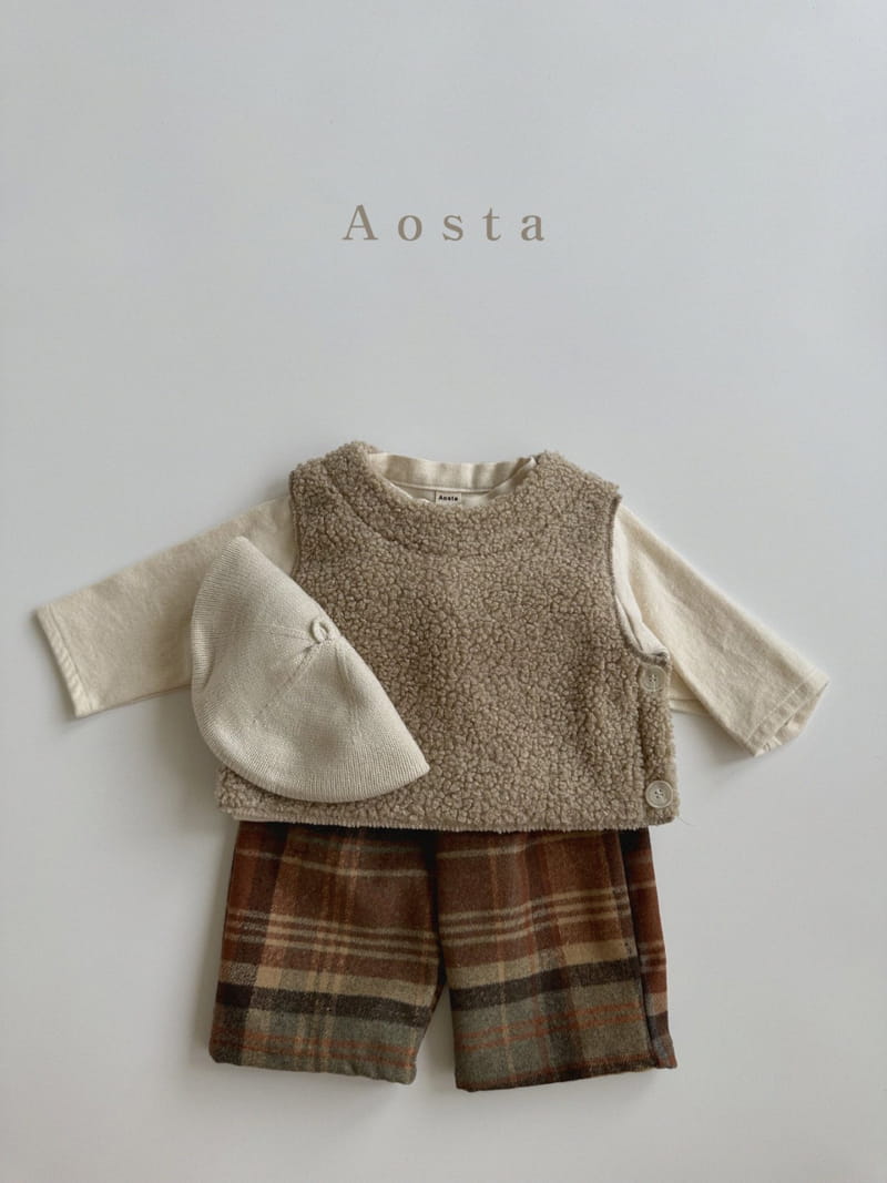 Aosta - Korean Children Fashion - #fashionkids - Tete Bear Vest - 10
