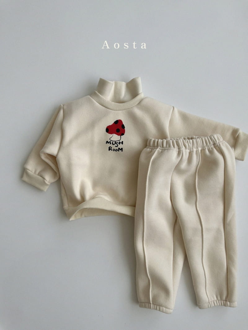 Aosta - Korean Children Fashion - #fashionkids - Mushroom Sweatshirt - 7