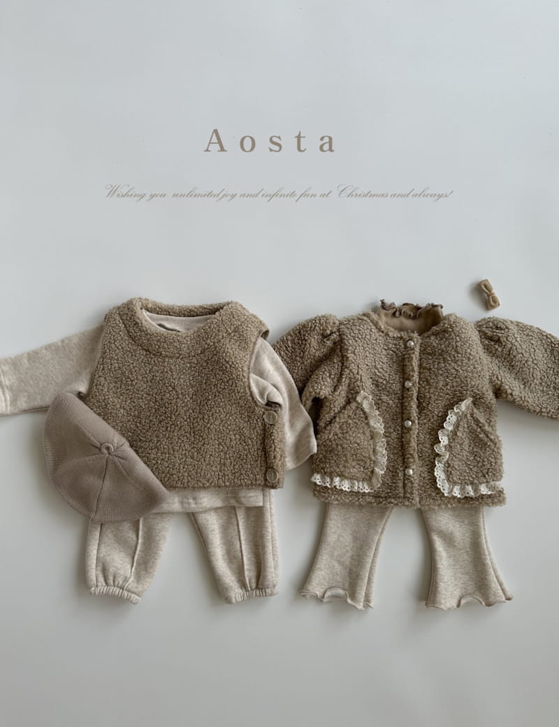 Aosta - Korean Children Fashion - #kidsshorts - Tete Bear Vest - 11