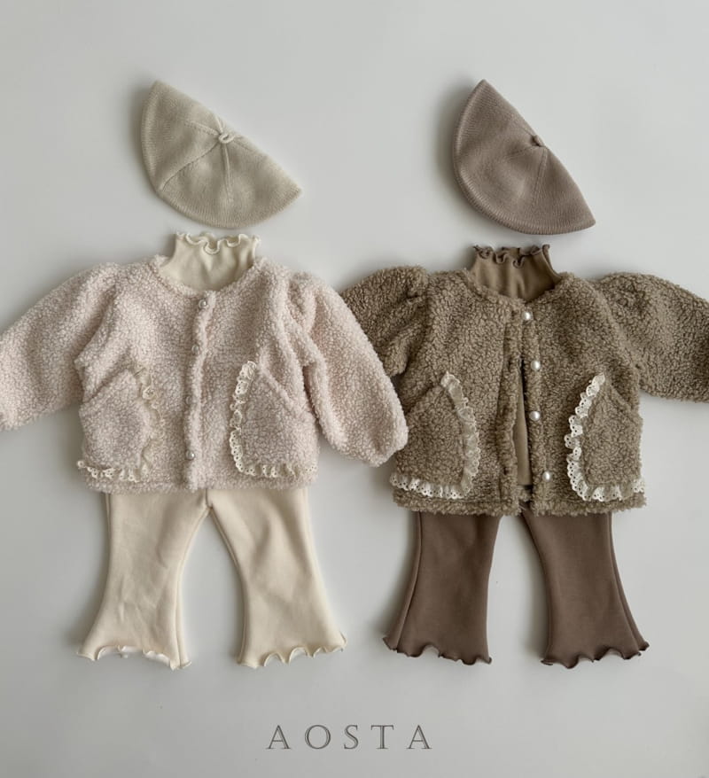 Aosta - Korean Children Fashion - #kidsshorts - Tete Bear Cardigan - 9