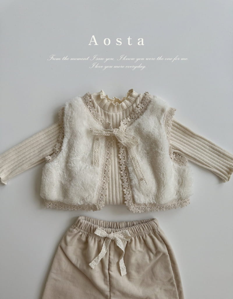 Aosta - Korean Children Fashion - #kidsshorts - Olivia Frill Pants - 12