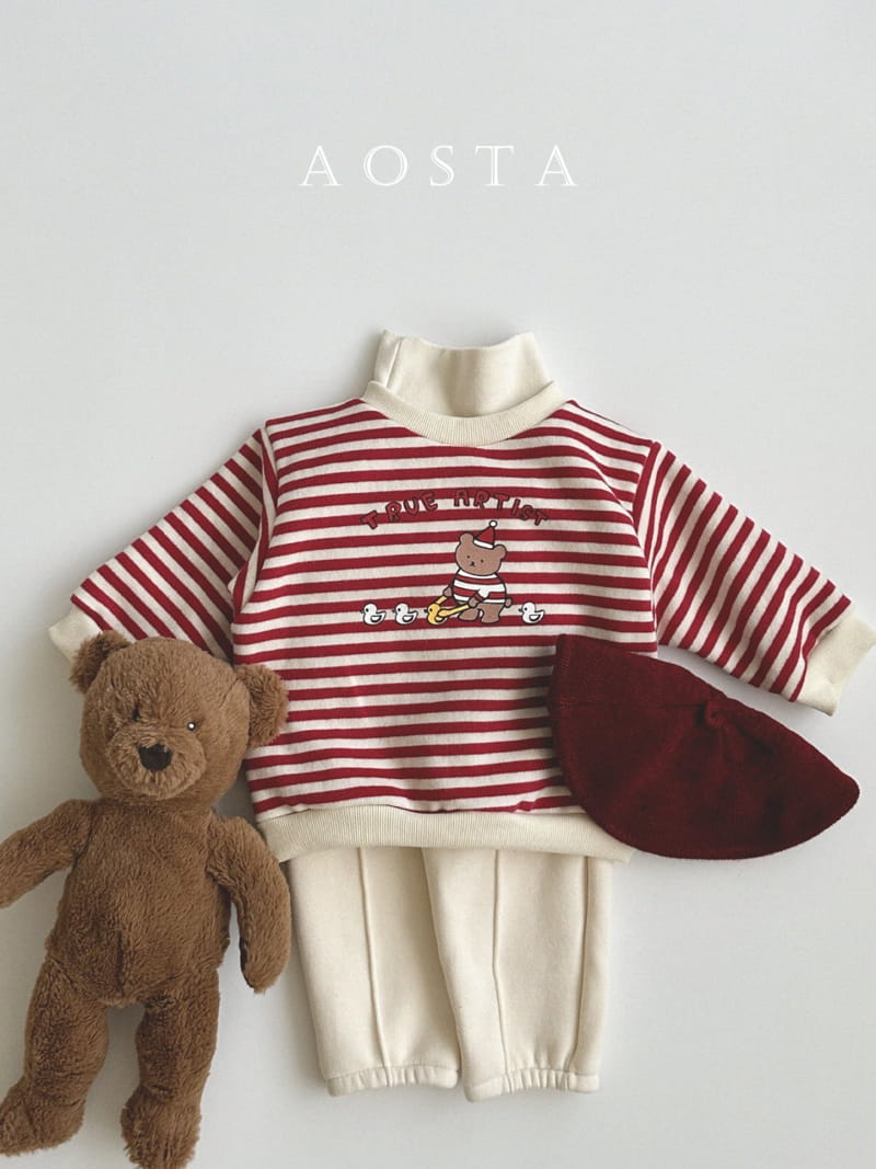Aosta - Korean Children Fashion - #kidsshorts - Artist Sweatshirt - 8