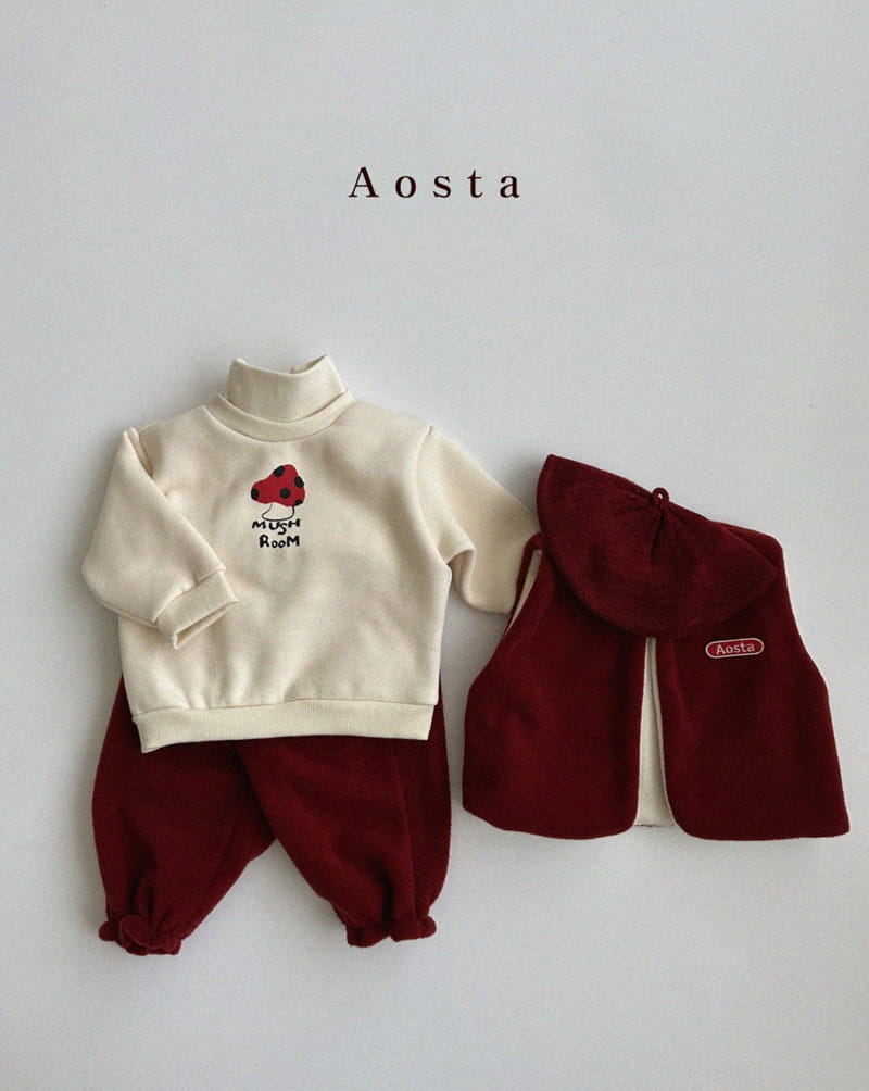 Aosta - Korean Children Fashion - #kidsshorts - Mushroom Sweatshirt - 8