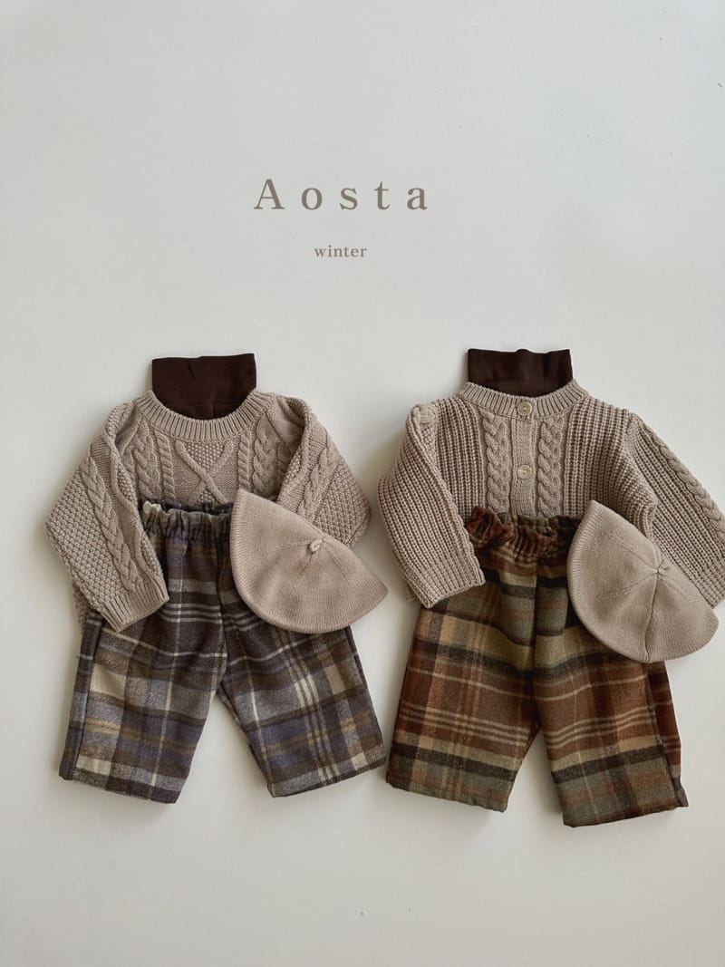 Aosta - Korean Children Fashion - #kidsshorts - Knit Cardigan - 6