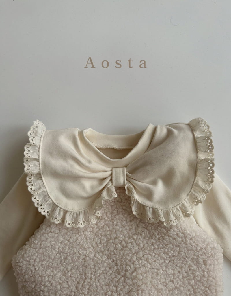 Aosta - Korean Children Fashion - #kidsstore - Peach Blouse - 7