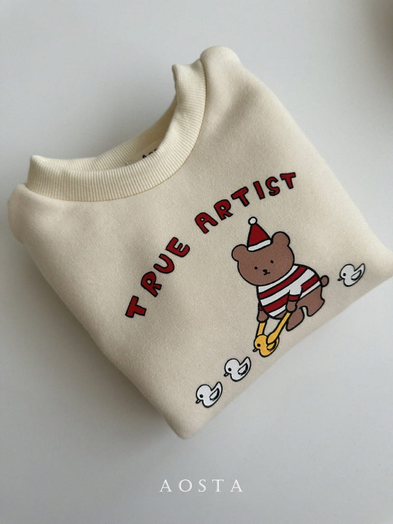 Aosta - Korean Children Fashion - #kidsstore - Artist Sweatshirt - 9