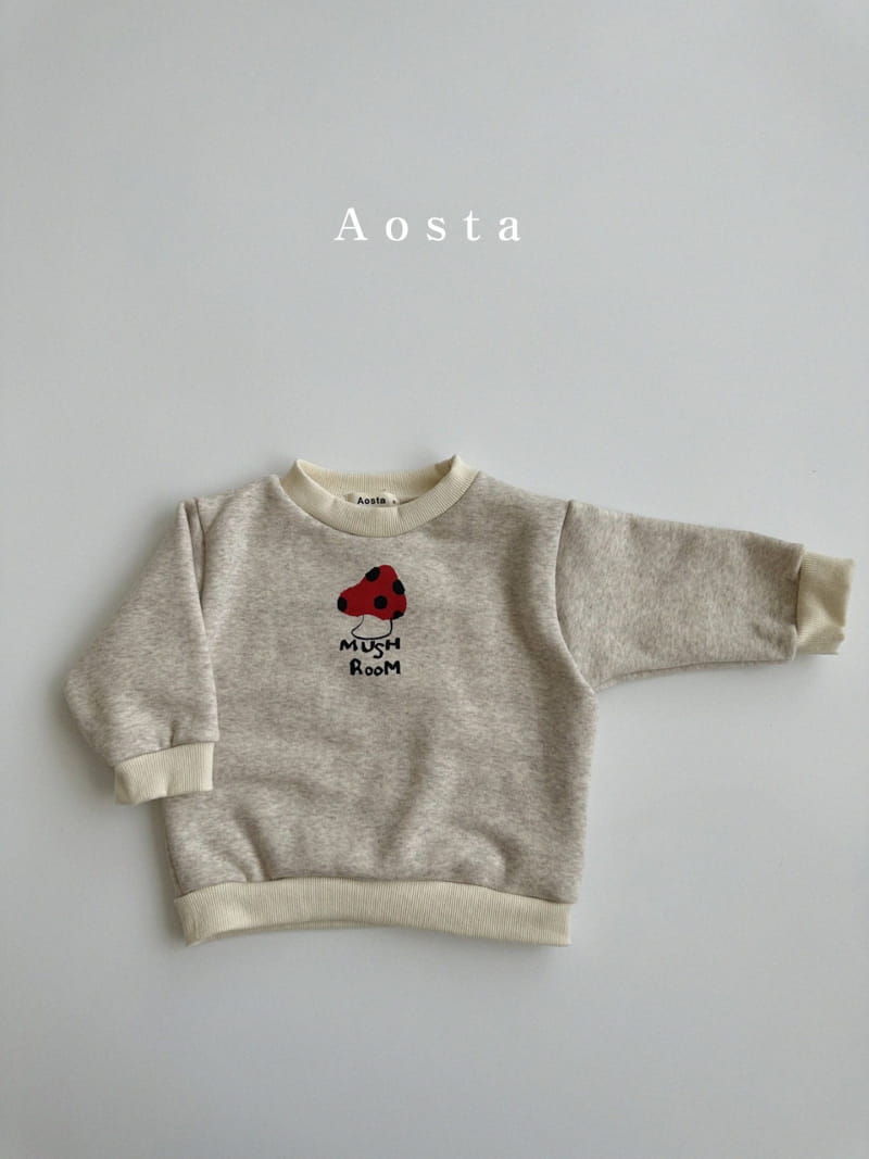 Aosta - Korean Children Fashion - #kidsstore - Mushroom Sweatshirt - 9