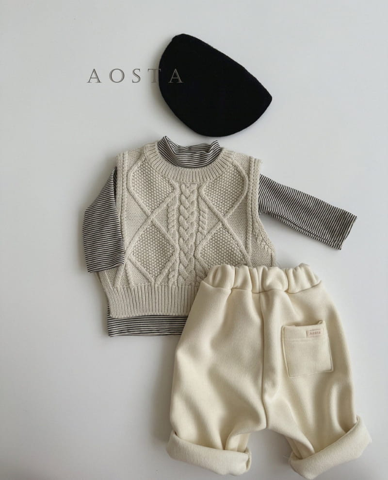Aosta - Korean Children Fashion - #kidzfashiontrend - Signiture Turtleneck Tee - 9