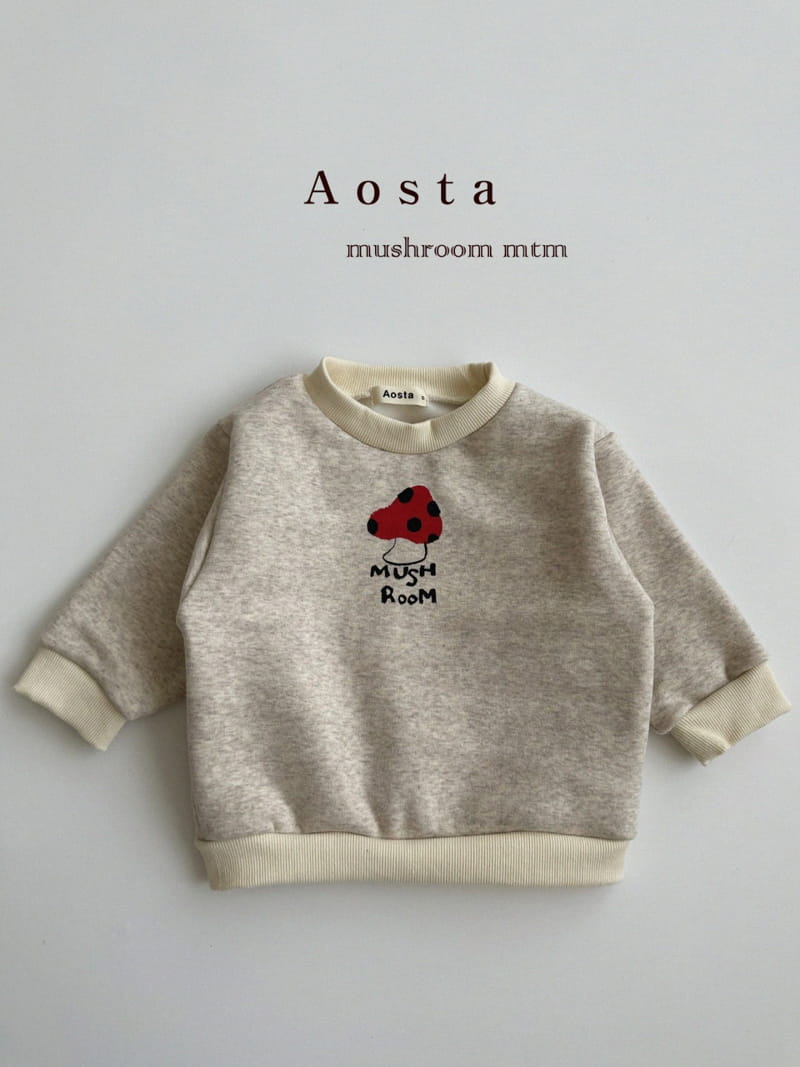 Aosta - Korean Children Fashion - #kidzfashiontrend - Mushroom Sweatshirt - 10