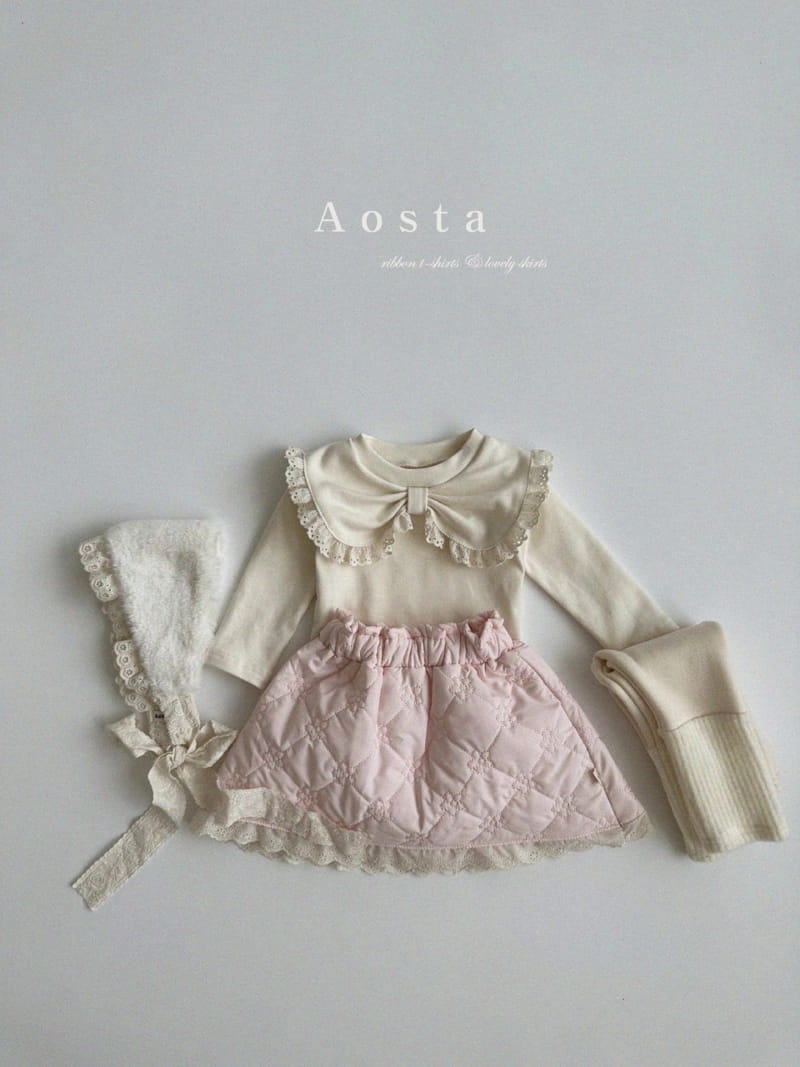Aosta - Korean Children Fashion - #littlefashionista - Peach Blouse - 10