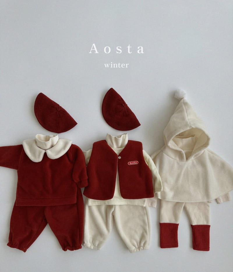 Aosta - Korean Children Fashion - #littlefashionista - Winter Collar Tee - 7