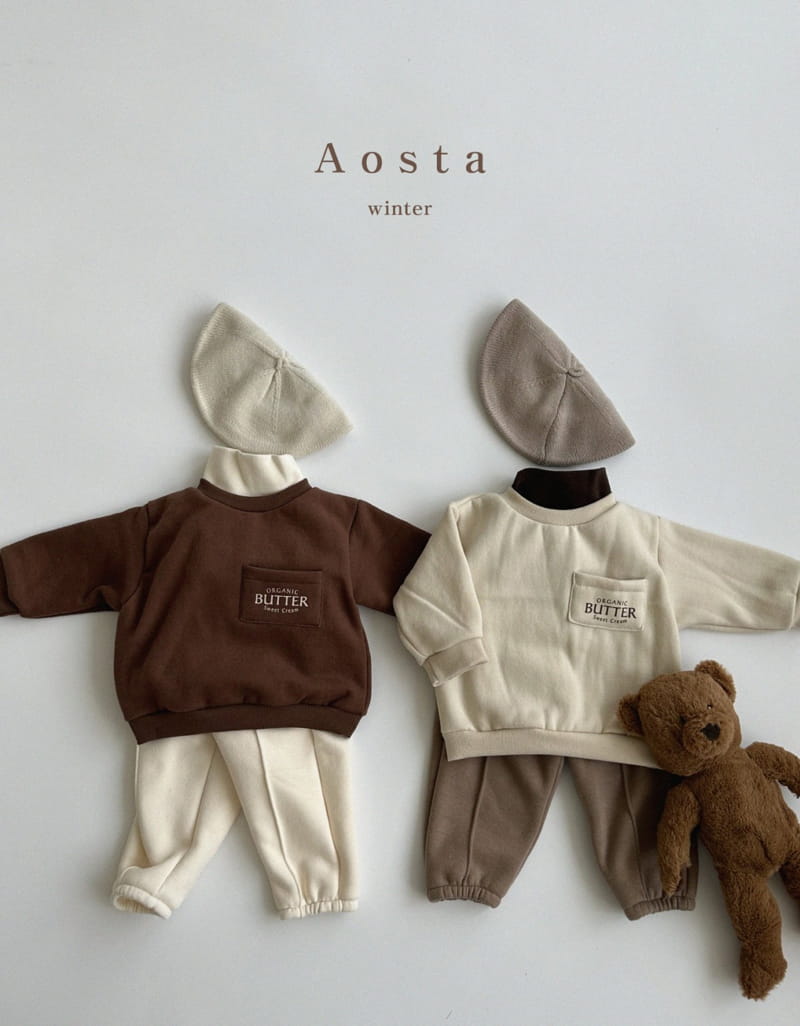 Aosta - Korean Children Fashion - #littlefashionista - Butter Sweatshirt - 5