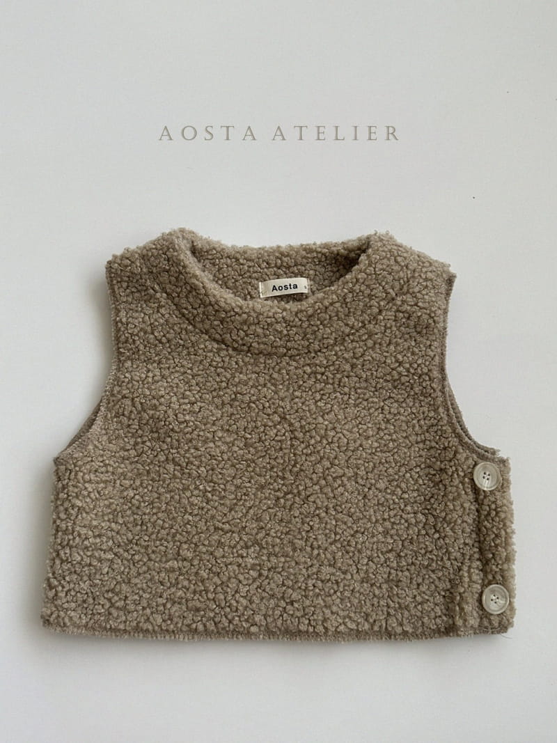 Aosta - Korean Children Fashion - #magicofchildhood - Tete Bear Vest - 2