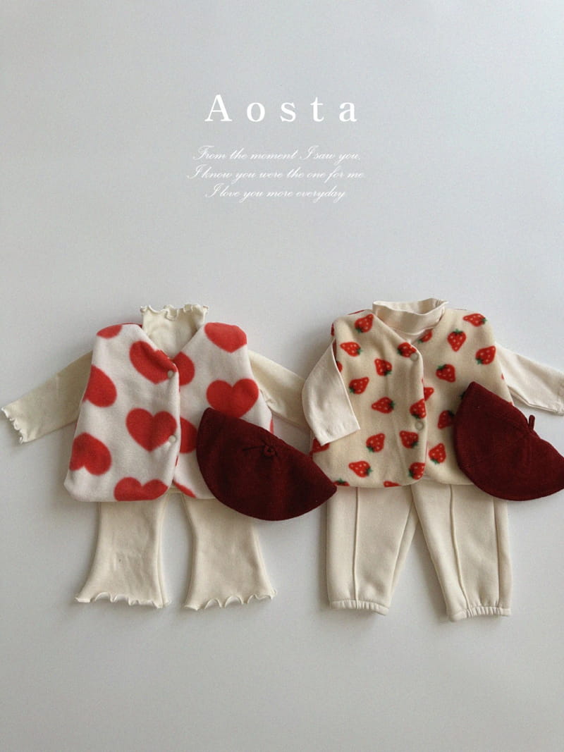 Aosta - Korean Children Fashion - #magicofchildhood - Cloud Reversible Vest - 6