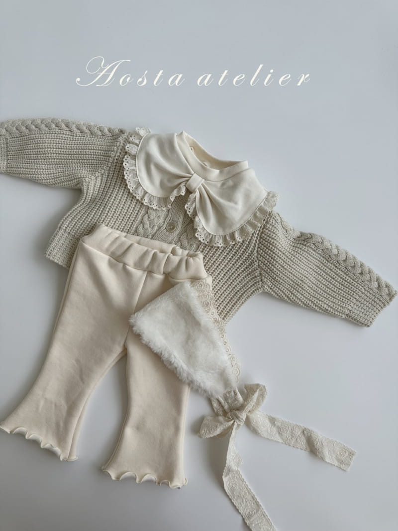 Aosta - Korean Children Fashion - #minifashionista - Peach Blouse - 12