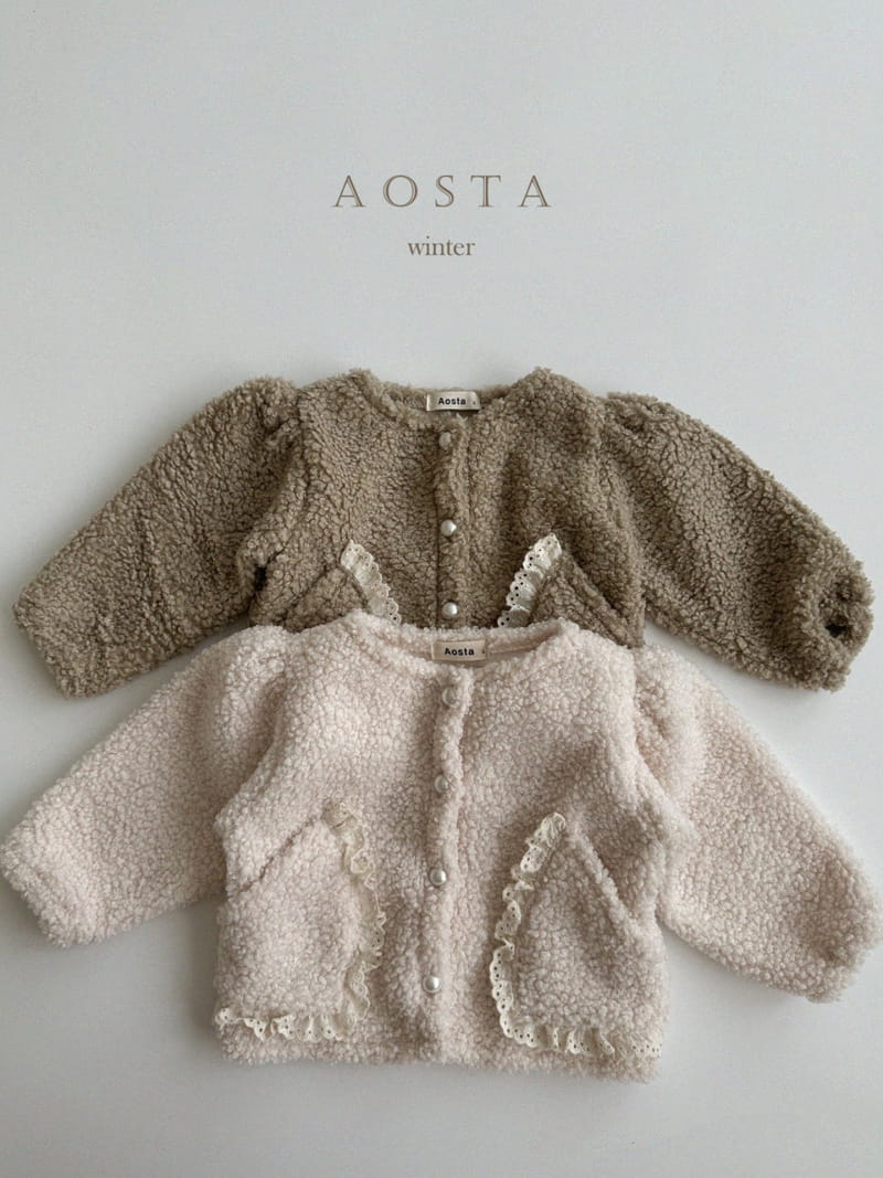 Aosta - Korean Children Fashion - #minifashionista - Tete Bear Cardigan
