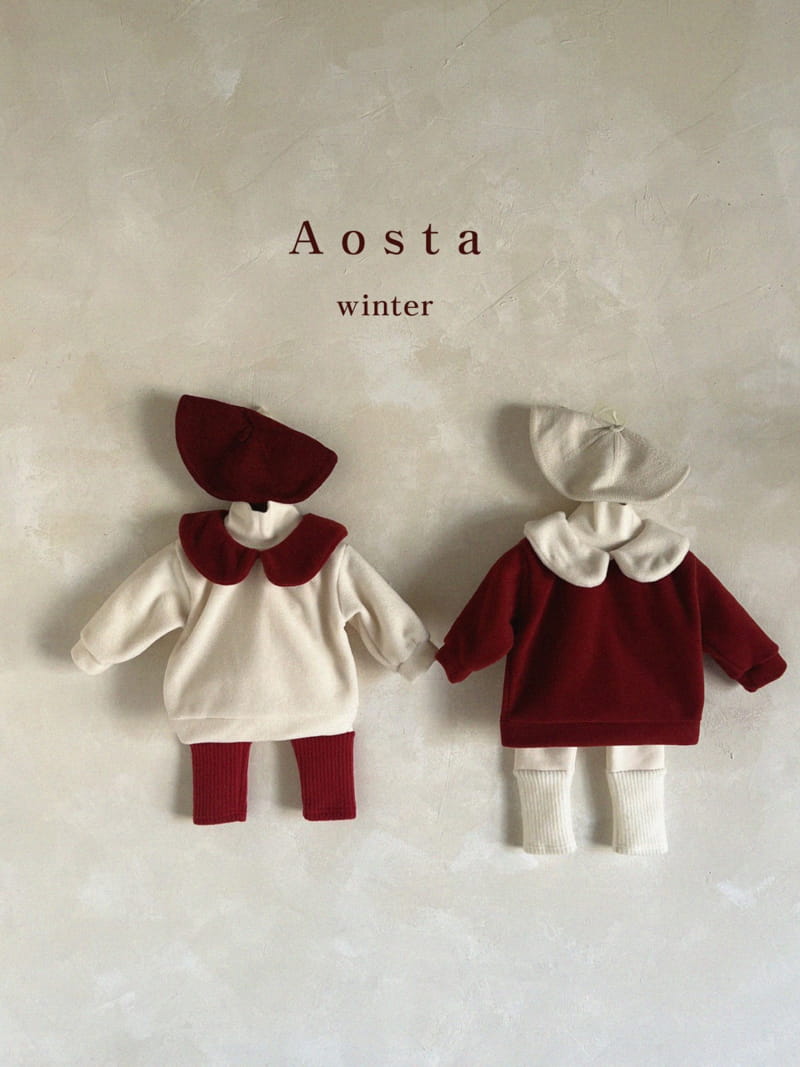 Aosta - Korean Children Fashion - #minifashionista - Winter Collar Tee - 9