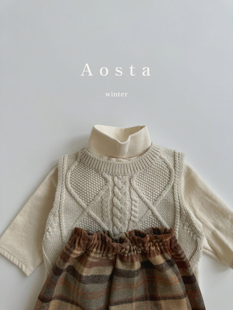 Aosta - Korean Children Fashion - #minifashionista - Check Pants - 3