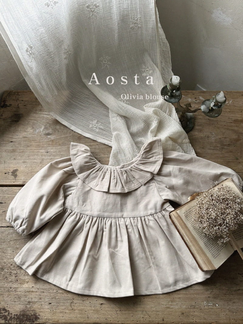 Aosta - Korean Children Fashion - #prettylittlegirls - Olivia Blouse - 2