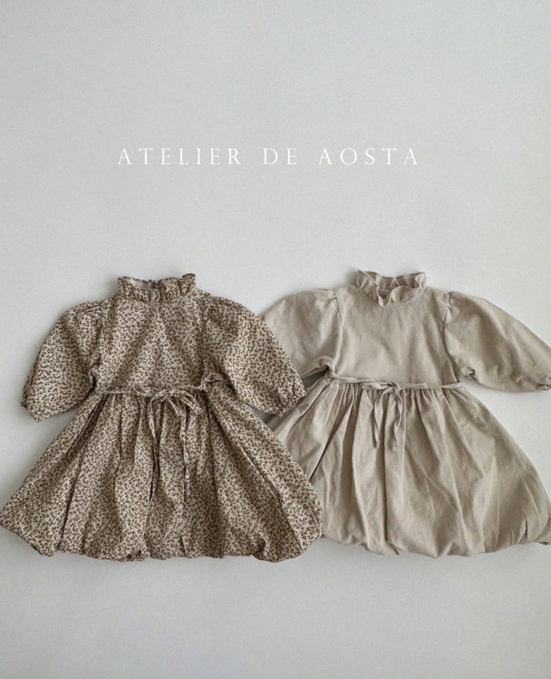 Aosta - Korean Children Fashion - #prettylittlegirls - Olivia Balloon One-piece