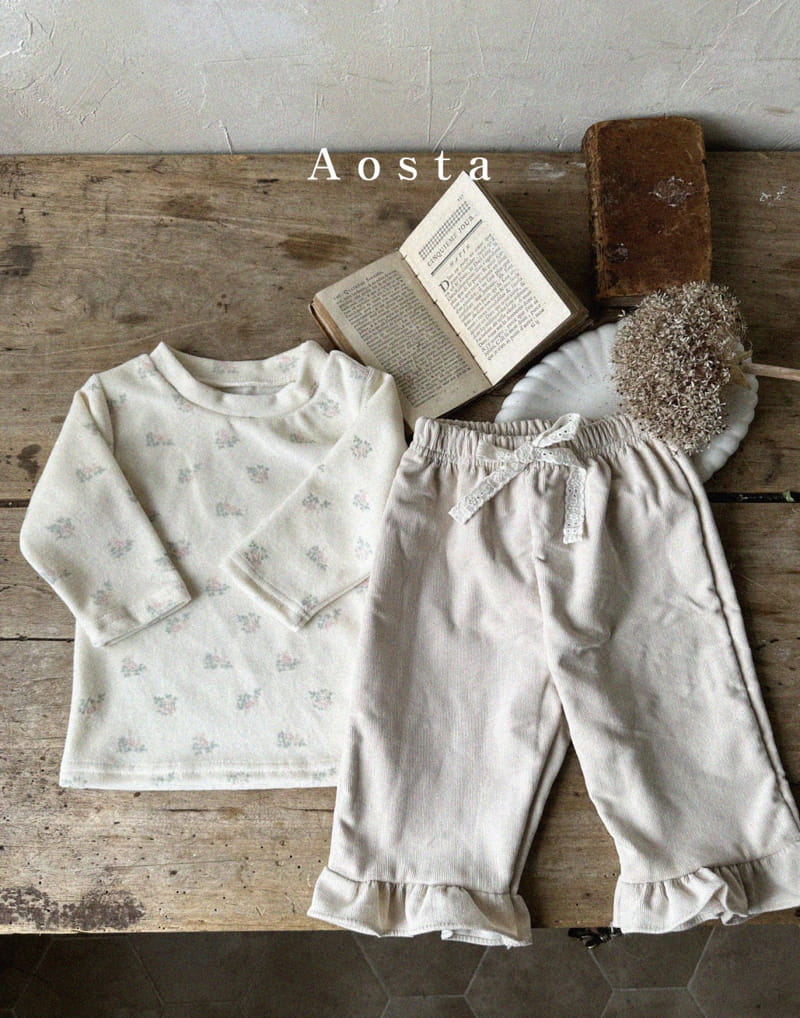 Aosta - Korean Children Fashion - #stylishchildhood - Olivia Frill Pants - 6