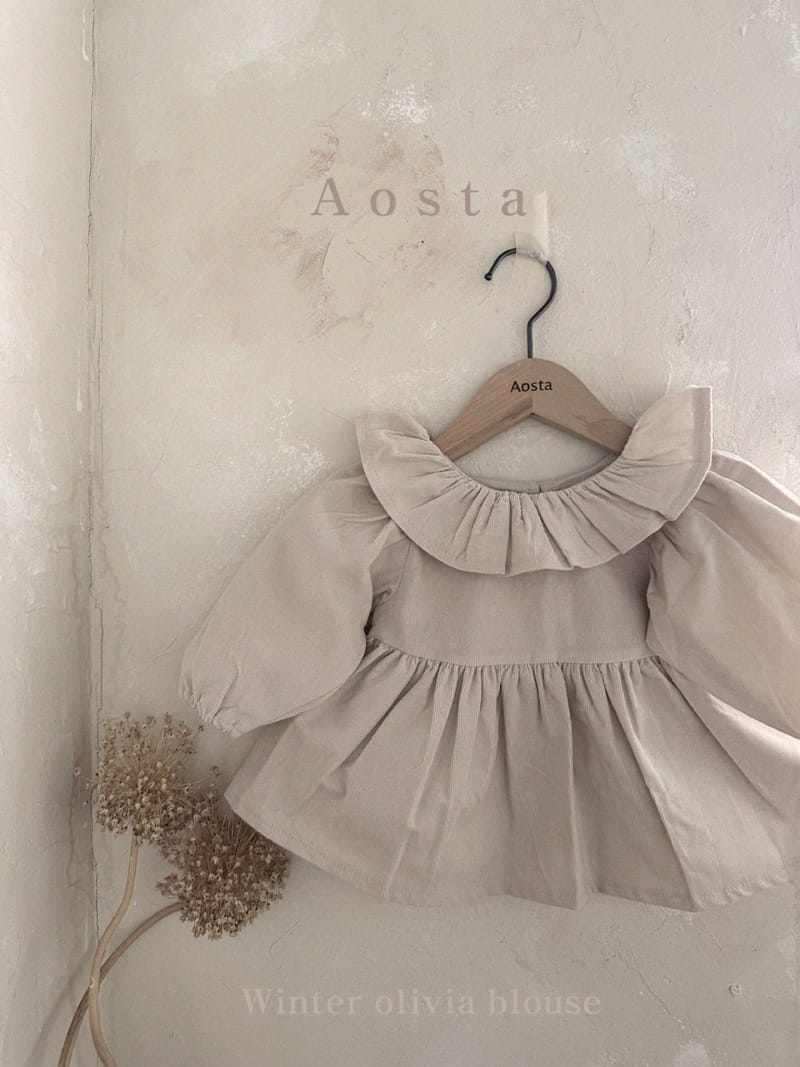 Aosta - Korean Children Fashion - #todddlerfashion - Olivia Blouse - 3