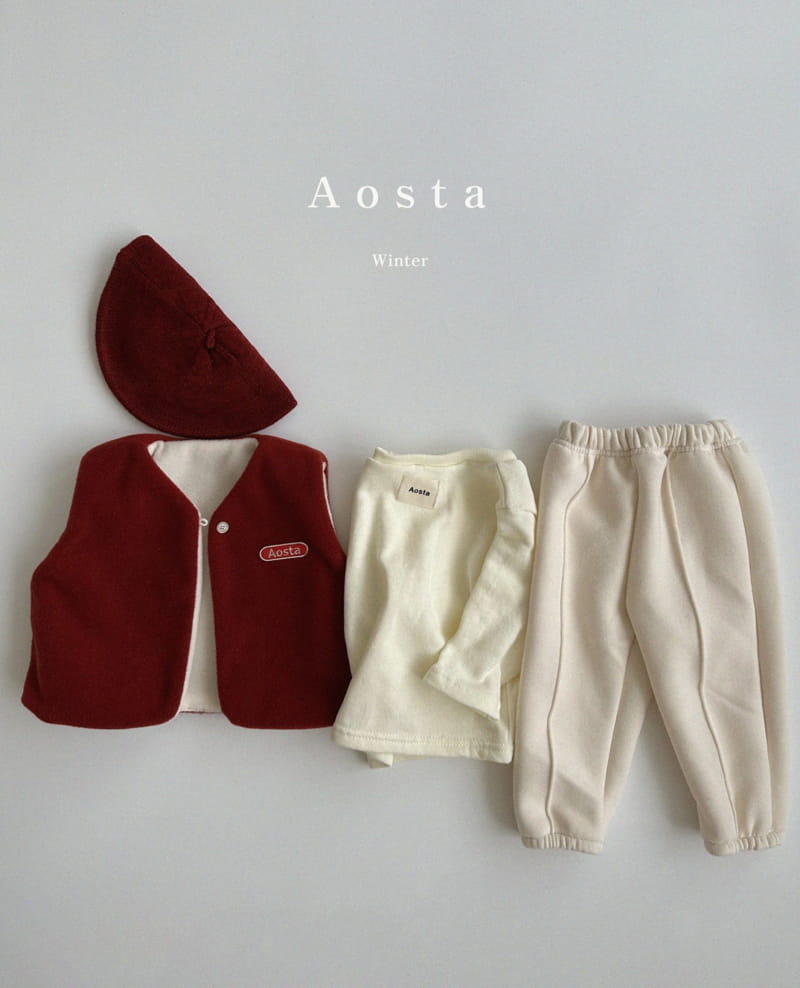 Aosta - Korean Children Fashion - #toddlerclothing - Winter Reversible Vest - 9