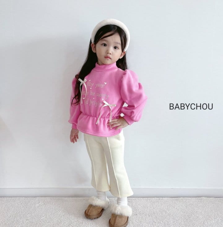 Babychou - Korean Children Fashion - #Kfashion4kids - Merry Sweatshirt - 7
