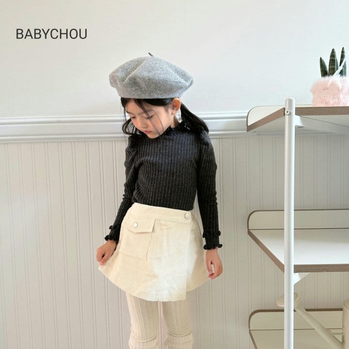 Babychou - Korean Children Fashion - #childofig - Cube Wrap Pants - 5