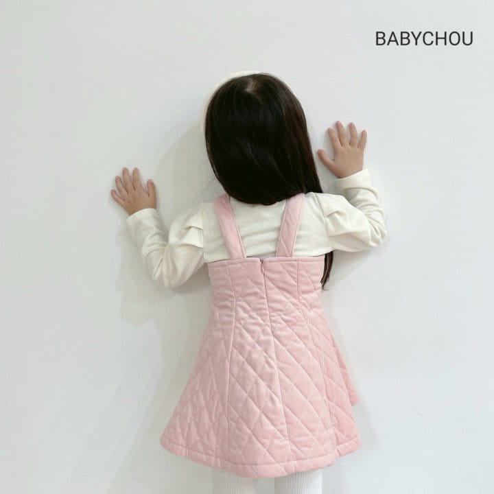 Babychou - Korean Children Fashion - #childrensboutique - SNOw White One-piece - 6