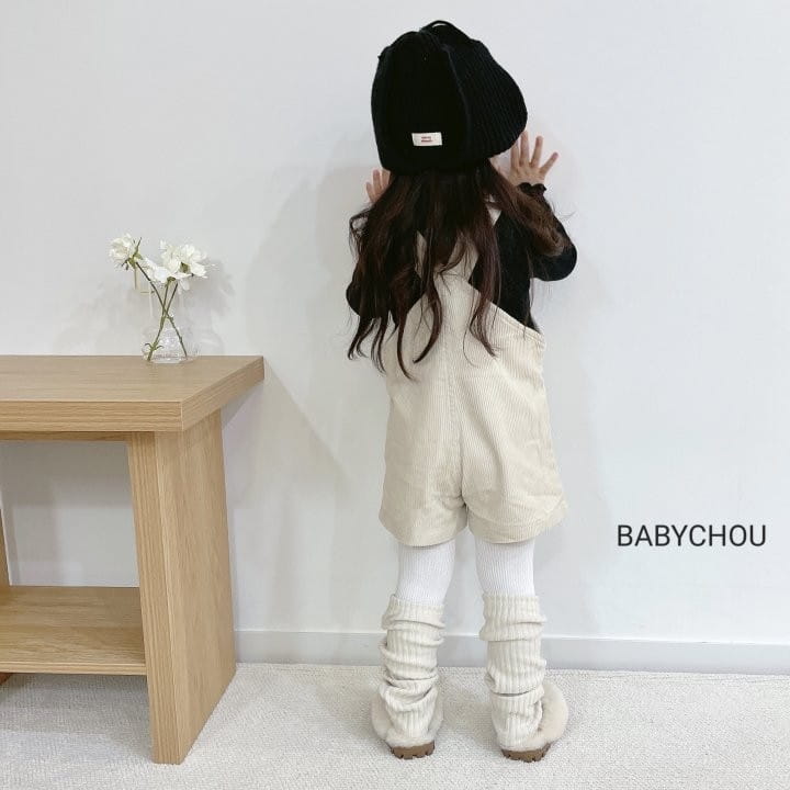 Babychou - Korean Children Fashion - #designkidswear - Baily Dungarees Pants - 5