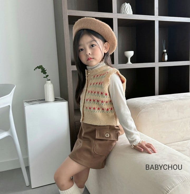 Babychou - Korean Children Fashion - #discoveringself - OZ Vest - 10