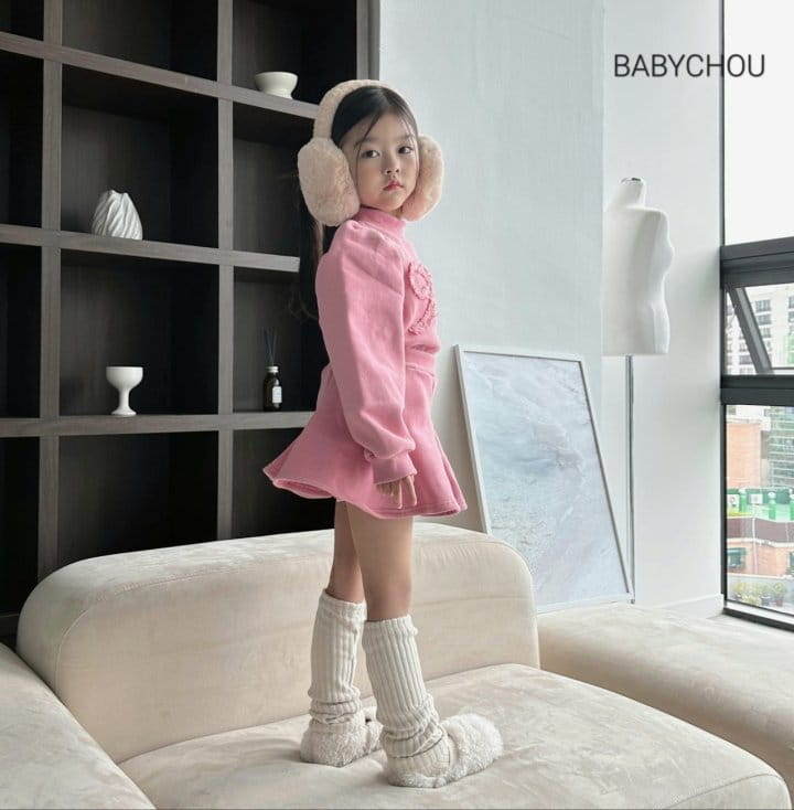 Babychou - Korean Children Fashion - #designkidswear - Rolly Top Bottom Set - 4
