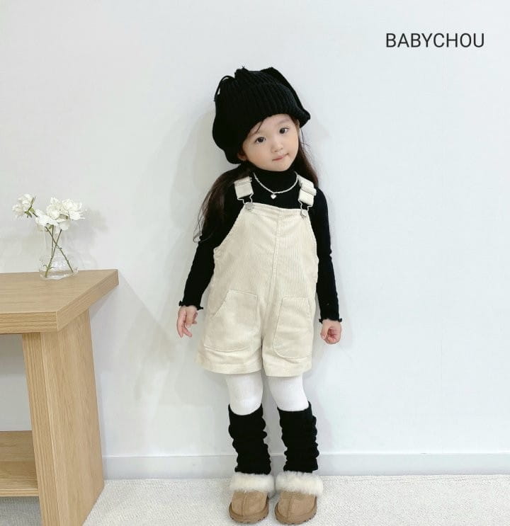 Babychou - Korean Children Fashion - #fashionkids - Baily Dungarees Pants - 7