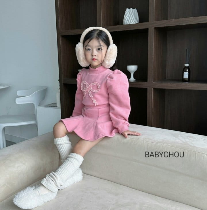 Babychou - Korean Children Fashion - #fashionkids - Rolly Top Bottom Set - 5