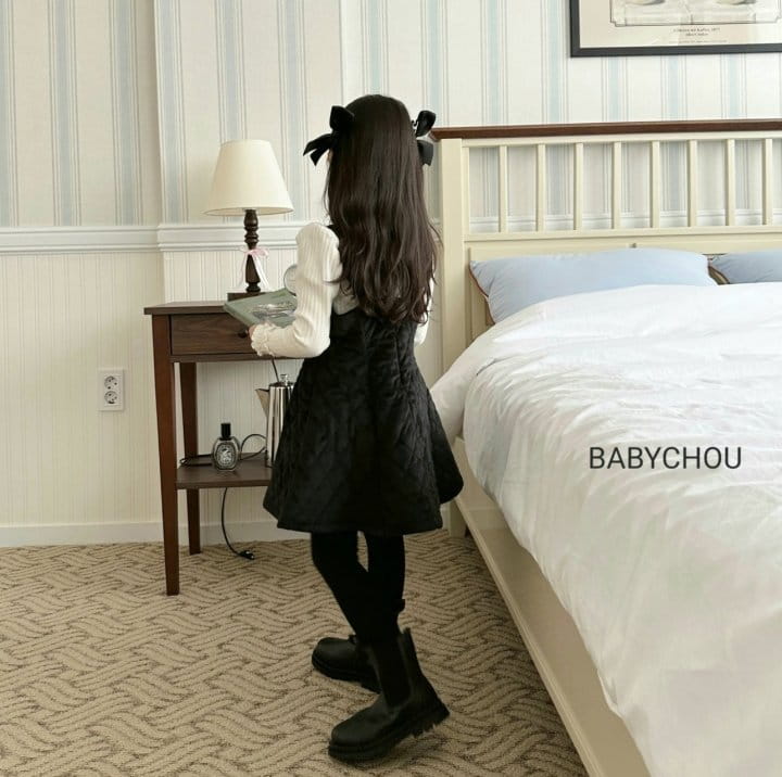 Babychou - Korean Children Fashion - #kidsshorts - SNOw White One-piece - 10