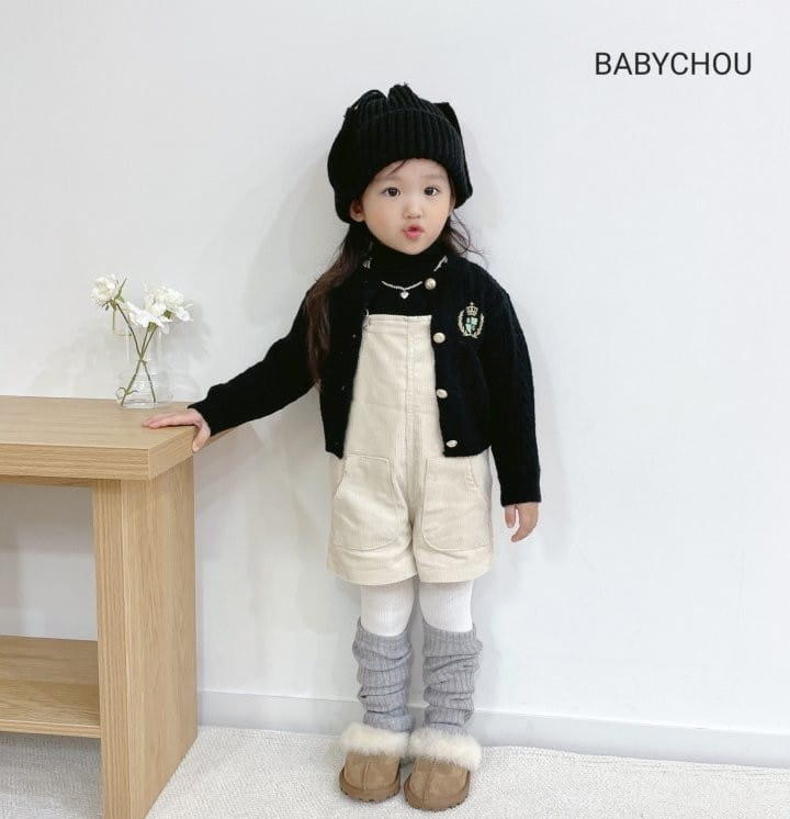 Babychou - Korean Children Fashion - #kidsstore - Baily Dungarees Pants - 9